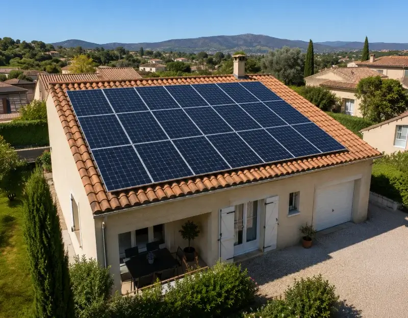 Prime à l'autoconsommation panneaux solaires Le Cabanial — aide financière de l'État
